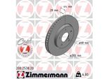Zimmermann 200.2538.20 - Disco Freno Per Leaf (ZE0), Leaf (ZE1)