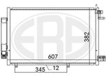 Era 667031 - Condensatore Aria Condizionata Oe 1513108 Con Essiccatore Per Fiesta Vi