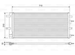 Valeo 822618 - Condensatore Aria Condizionata Oe 1886561 Con Essiccatore Per S-Max (Cj, WA6), Mondeo V, Galaxy (Ck)