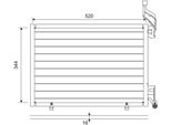 Valeo 814075 - Condensatore Aria Condizionata Oe 1818911 Per B-Max, Fiesta Vi, Tourneo Connect, Transit Courier