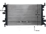 Mahle Cr 377 000S - Oe 1 664 037 Radiatore, Raffreddamento Motore Per Escort V, Escort Vi, Orion Iii (Gal)