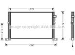 Prasco FD5334 - Condensatore Aria Condizionata Oe 1152429 Per Mondeo Iii
