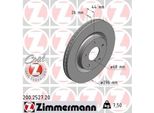 Zimmermann 200.2527.20 - Disco Freno Per Juke (F15)