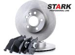 Stark SKBK-1090334 - Dischi E Pastiglie Freno Oe 1001093 Per Galaxy (Wgr), Alhambra (7V), Sharan (7M)