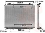 Van Wezel 27002171 - Oe WL21 15 200B Radiatore, Raffreddamento Motore Per Ranger (Eq, Er, R), Ranger (Et)