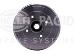 Hella 8DT 355 302-761 - Oe 432021782R Tamburo Del Freno Con Mozzo Ruota Per Clio Iii, Modus (F/JP0)