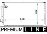 Mahle Ac 258 000P - Condensatore Aria Condizionata Oe 1116809 Per Mondeo Iii