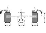 Prasco FDD017 - Oe 1055316 Essiccatore Aria Condizionata Per Mondeo Ii, Cougar