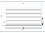 Valeo 814087 - Condensatore Aria Condizionata Oe 1371571 Per Transit, Transit Tourneo