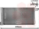 Van Wezel 18005485 - Oe 1684204 Condensatore Aria Condizionata Con Essiccatore Per C-Max, Focus Iii, Grand C-Max