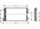 Prasco VNA5183D - Condensatore Aria Condizionata Oe 1108838 Con Essiccatore Per Galaxy (Wgr), Alhambra (7V), Sharan (7M)
