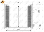Nrf 35357 - Oe 1026928 Klimakondensator Per Ka (Rb), Street Ka (RL2)