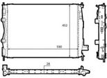 Nrf 58540 - Oe 21400BB40A Radiatore, Raffreddamento Motore Per Qashqai +2 I (J10)