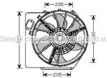 Prasco RT7536 - Ventola Radiatore Oe 7701043943 Per Clio Ii, Kangoo (Kc), Kangoo (Fc), Megane I, Megane Scenic, Scenic I, Thalia I (Lb), Thalia Ii (Lu), Trafic (P, T, V)