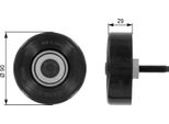 Gates T36089 - Puleggia Folle Oe 1079393, Cinghia A V Per Fiesta V, Focus (Daw, Dbw), Focus (Dnw), Focus (Dfw), Tourneo Connect, Transit Connect