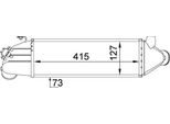 Mahle Ci 203 000S - Intercooler Oe 1671443 Per Transit