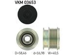 Skf Vkm 03653 - Puleggia Alternatore Oe 30667682 Per Mondeo Iv, S-Max (WA6), XC70 Ii (136), S80 Ii (124), V60 I (155, 157), V70 Iii (135), XC60 (156), S60 Ii (134)
