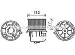 Prasco FD8572 - Motore Di Soffiaggio Oe 7188531 Per Transit, Transit Tourneo