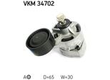 Skf Vkm 34702 - Oe 1385379 Puleggia Tendicinghia, Cinghia A V Per Transit