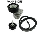 Skf Vkma 34052 - Set Di Cinghie A V Oe 1119938 Per Mondeo Iii