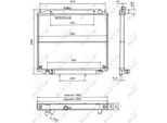 Nrf 52238 - Oe 214102X900 Radiatore, Raffreddamento Motore Per Terrano Ii (R20)