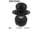 Skf Vkm 03404 - Puleggia Alternatore Oe 1079392 Per Fiesta Iv, Fiesta V, Focus (Daw, Dbw), Focus (Dnw), Focus (Dfw)