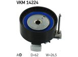 Skf Vkm 14224 Rullo Tenditore, Cinghia Dentata Oe 1361983 Compatibile Con C-Max, Ka, Focus, Mondeo, Fusion, B-Max, Ecosport, Fiesta, C30, S40, V50