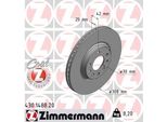 Zimmermann 430.1488.20 - Disco Freno Per Corsa E (X15), Meriva (X03), Meriva B (S10), Vectra B (J96), Zafira B, Zafira A, Adam, Astra G, Astra H, Corsa D (S07)