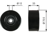 Gates T36762 - Puleggia Folle Oe 11927 ED320, Cinghia A V Per Pathfinder Iii (R51)