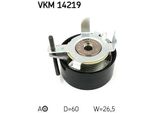 Skf Vkm 14219 Rullo Tenditore, Cinghia Dentata Oe 1765052 Compatibile Con B-Max, C-Max, Ecosport, Fiesta, Focus, Mondeo, Tourneo, Transit