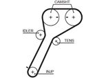 Gates 5651XS - Cinghia Di Distribuzione Oe 1449040 Per Ranger (Et)