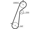 Gates 5478XS - Cinghia Di Distribuzione Oe 3593430 Per Ranger (Eq, Er, R)