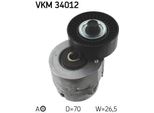 Skf Vkm 34012 - Puleggia Tenditore Oe 1148358, Cinghia A V Per Galaxy (Wgr)
