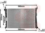 Van Wezel 18002325 - Oe 1141490 Radiatore, Raffreddamento Motore Per Fiesta V, Fusion, 2 (Dy)