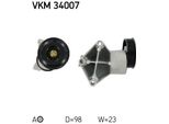 Skf Vkm 34007 - Oe 1004481 Puleggia Tendicinghia, Cinghia A V Per Fiesta Iv, Fiesta V, Puma
