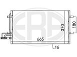 Era 667029 - Condensatore Aria Condizionata Oe 1234248 Per Focus Ii, C-Max, Focus C-Max (DM2)