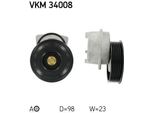 Skf Vkm 34008 - Oe 1004475 Puleggia Tenditore, Cinghia A V Per Puma, Fiesta Iv, Fiesta V