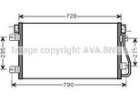 Prasco RTA5348 - Condensatore Aria Condizionata Oe 4403238 Con Essiccatore Per Movano (X70)
