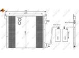 Nrf 35741 - Oe 12775542 Condensatore Aria Condizionata Con Essiccatore Per Signum (Z03), Vectra C (Z02)