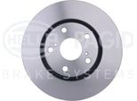 Hella 8DD 355 114-281 - Disco Freno Oe 4351202190 Per Auris (E15), Auris (E18), Avensis (T27), Verso (R2)