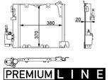 Mahle Ac 349 000P - Oe 9118898 Klimakondensator Mit Trockner FüR Astra G, Zafira A