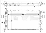Tyc 725-0040-R - Radiatore Oe 09192607, Raffreddamento Motore Per Astra G, Zafira A