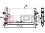 Jpn 60C9034 - Oe 1300266 Radiatore, Raffreddamento Motore Per Astra H, Zafira B