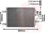 Van Wezel 37005394 - Oe 13148296 Condensatore Aria Condizionata Per Meriva (X03)