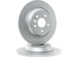 Valeo 672513 - Oe 1379931 Disco Freno, Asse Posteriore Per Focus Ii, Galaxy (WA6), Kuga I, Mondeo Iv, S-Max (WA6), Range Rover Evoque (L538)