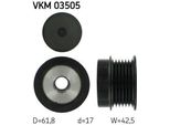 Skf Vkm 03505 - Puleggia Alternatore Oe 12 04 175 Per Zafira B, Vectra C (Z02), Signum (Z03), Astra H