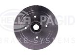Hella 8DT 355 302-731 - Oe 418001 Tamburo Del Freno Con Cuscinetto Ruota Per Corsa C (X01), Tigra Twintop (X04)