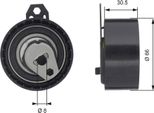 Gates T43034 - Spannolinamento Oe 4401416, Zahnriemen Per Movano (X70), Megane I, Scenic I, Clio Ii, Espace Iii (Je), Kangoo (Kc), Kangoo (Fc), Laguna I