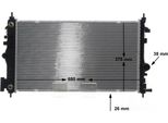 Mahle Cr 1103 000S - Oe 13241724 Radiatore, Raffreddamento Motore Per Insignia A (G09)