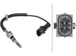 Hella 6PT 358 181-461 - Oe 55190616 Sensore Della Temperatura Dei Gas Di Scarico Per Astra H, Signum (Z03), Vectra C (Z02), Zafira B